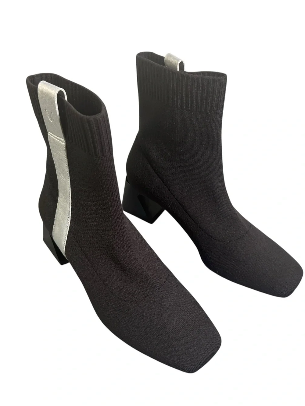 VIVAIA Rafaella Square-Toe Water-Repellent‎ Heeled Boots